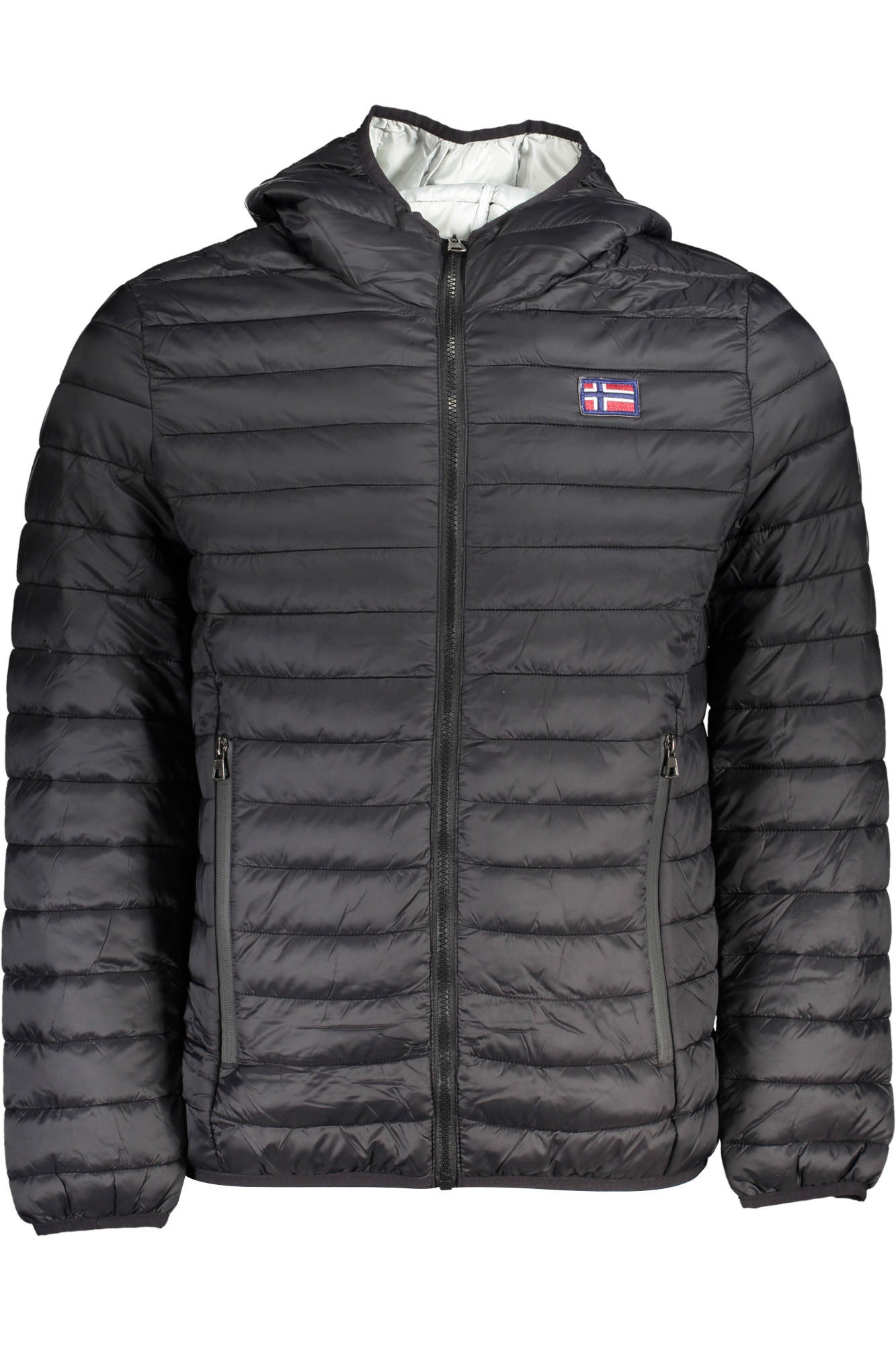 NORWAY 1963 Herren Jacke – Langarm-Jacke, mit Kapuze Schwarz