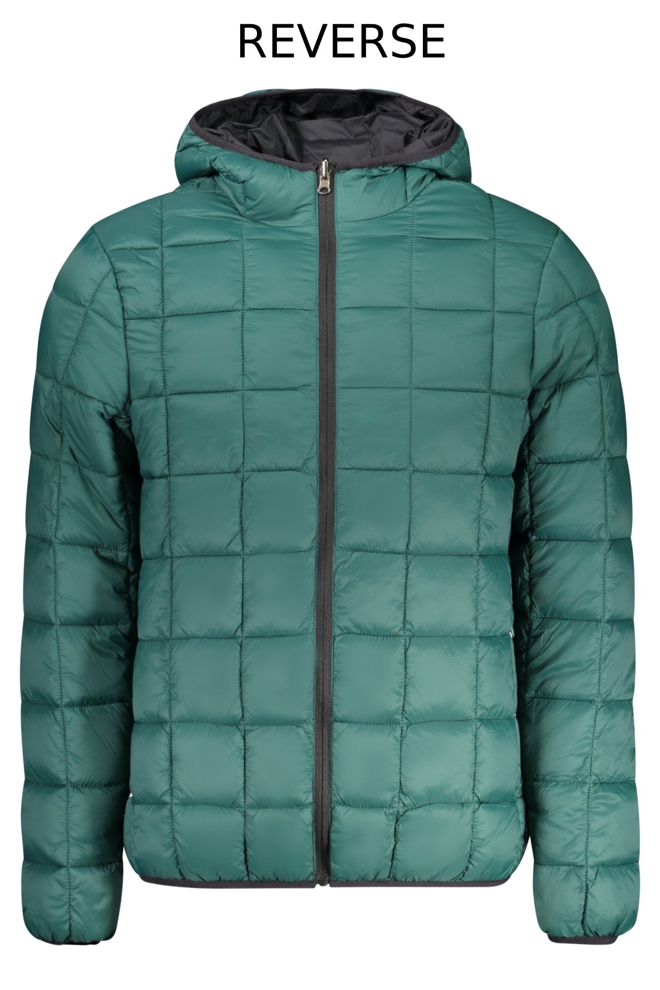 NORWAY 1963 Herren Jacke Grün – Wetterfeste Kapuzenjacke für Herbst/Winter Schwarz