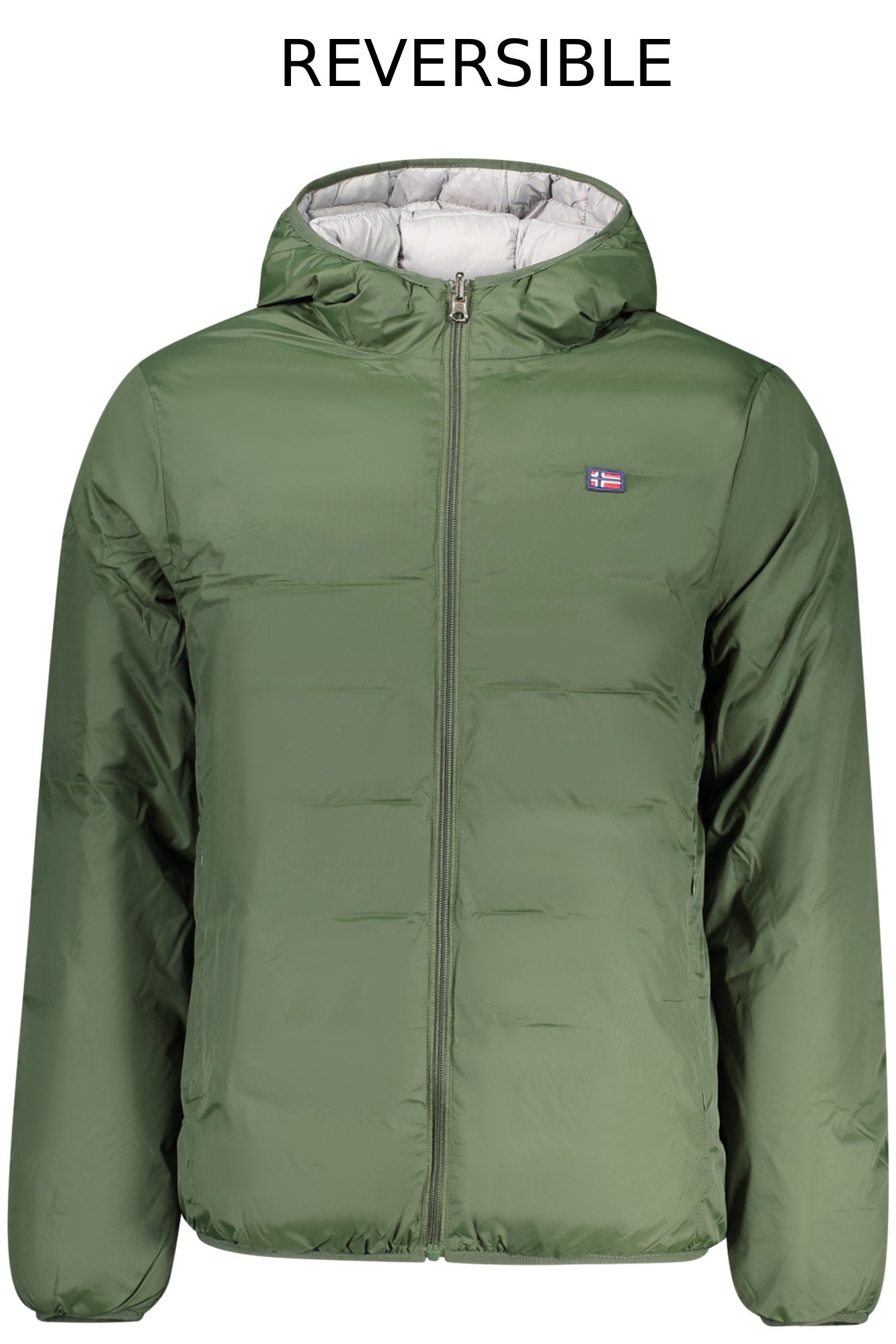 NORWAY 1963 Herren Jacke Grün – Wetterfeste Kapuzenjacke für Herbst/Winter Grün Main image