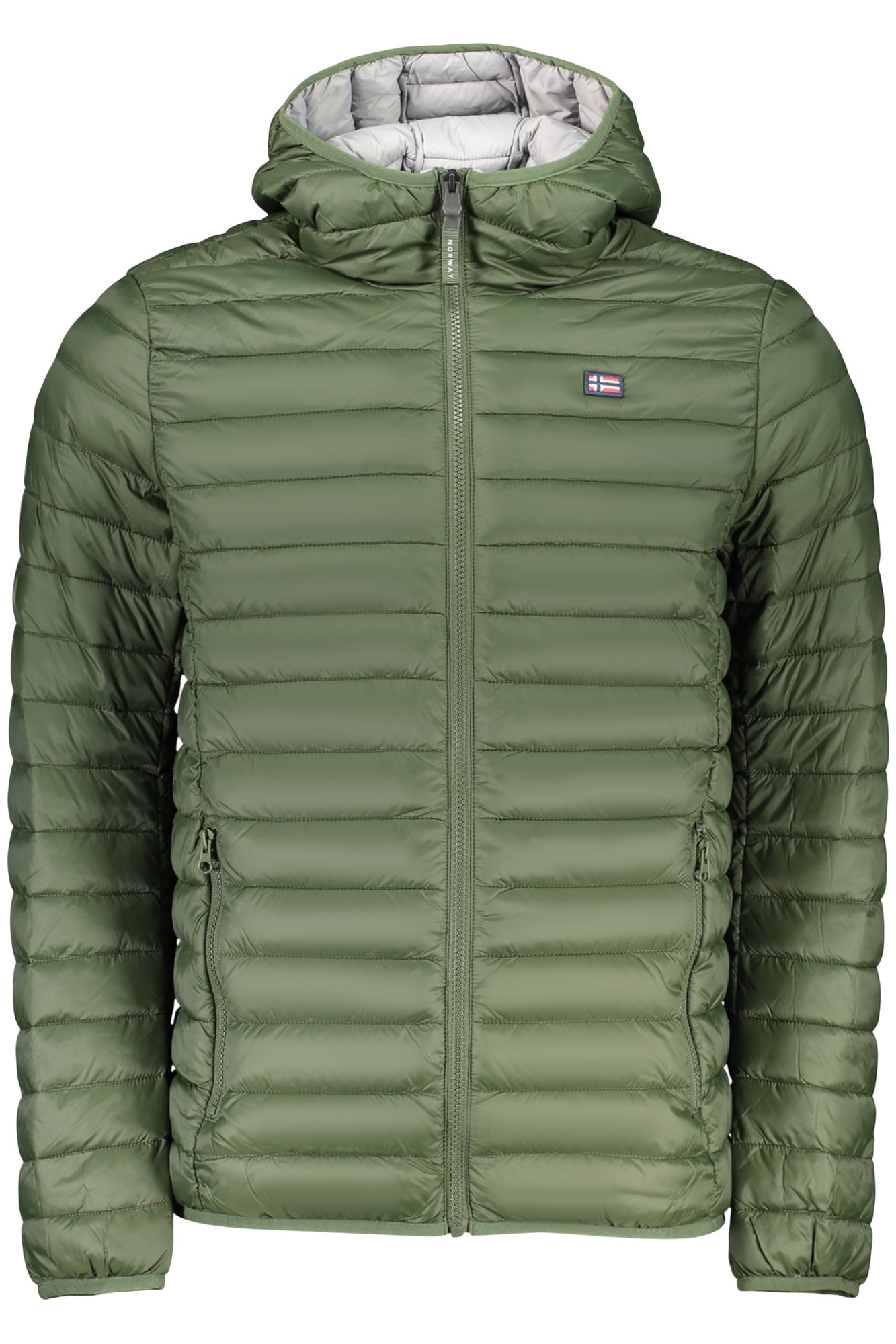NORWAY 1963 Herren Jacke – Langarm-Jacke, mit Kapuze Grün
