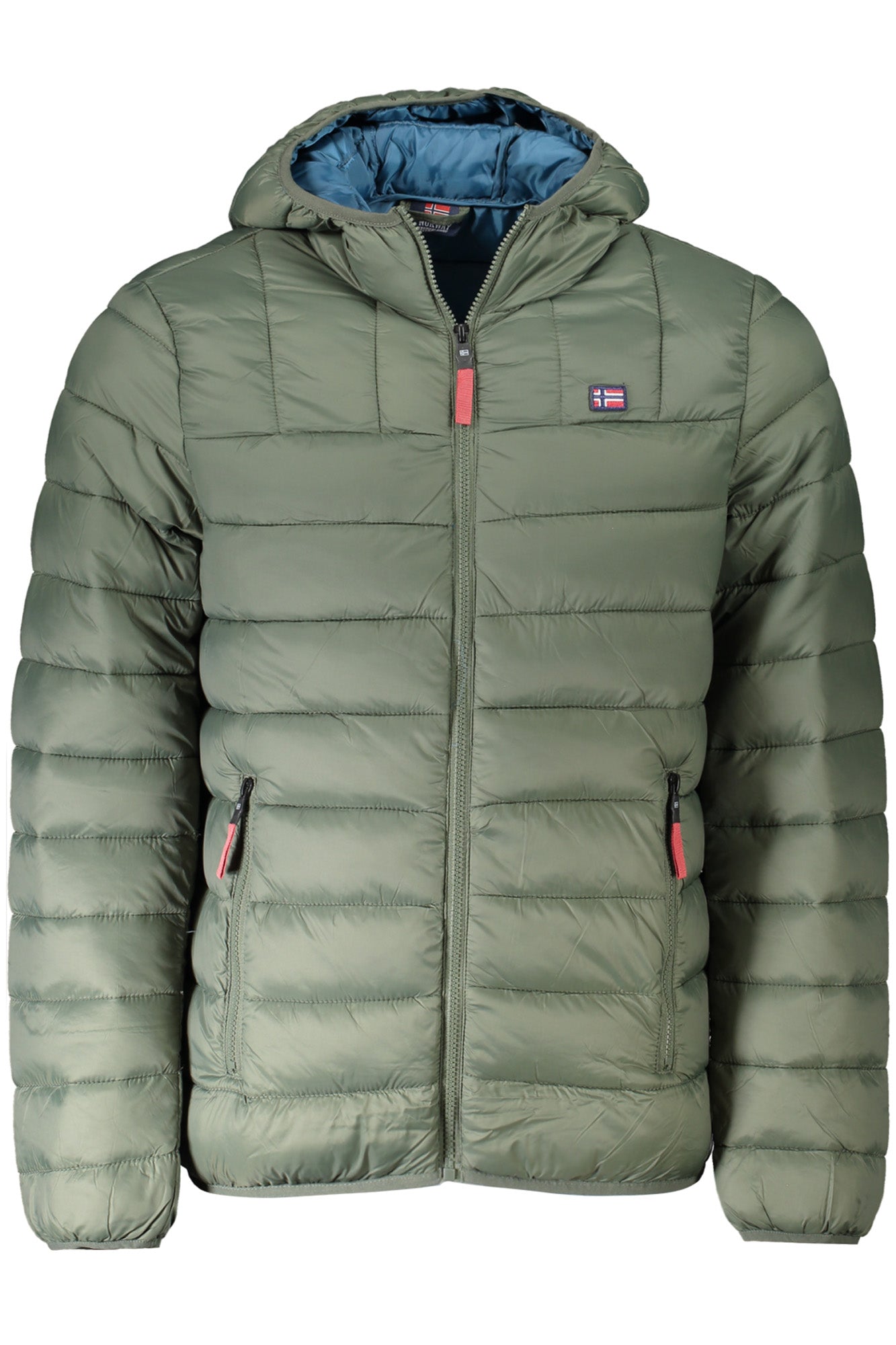 NORWAY 1963 Herren Jacke – mit Kapuze, mit Taschen Grün