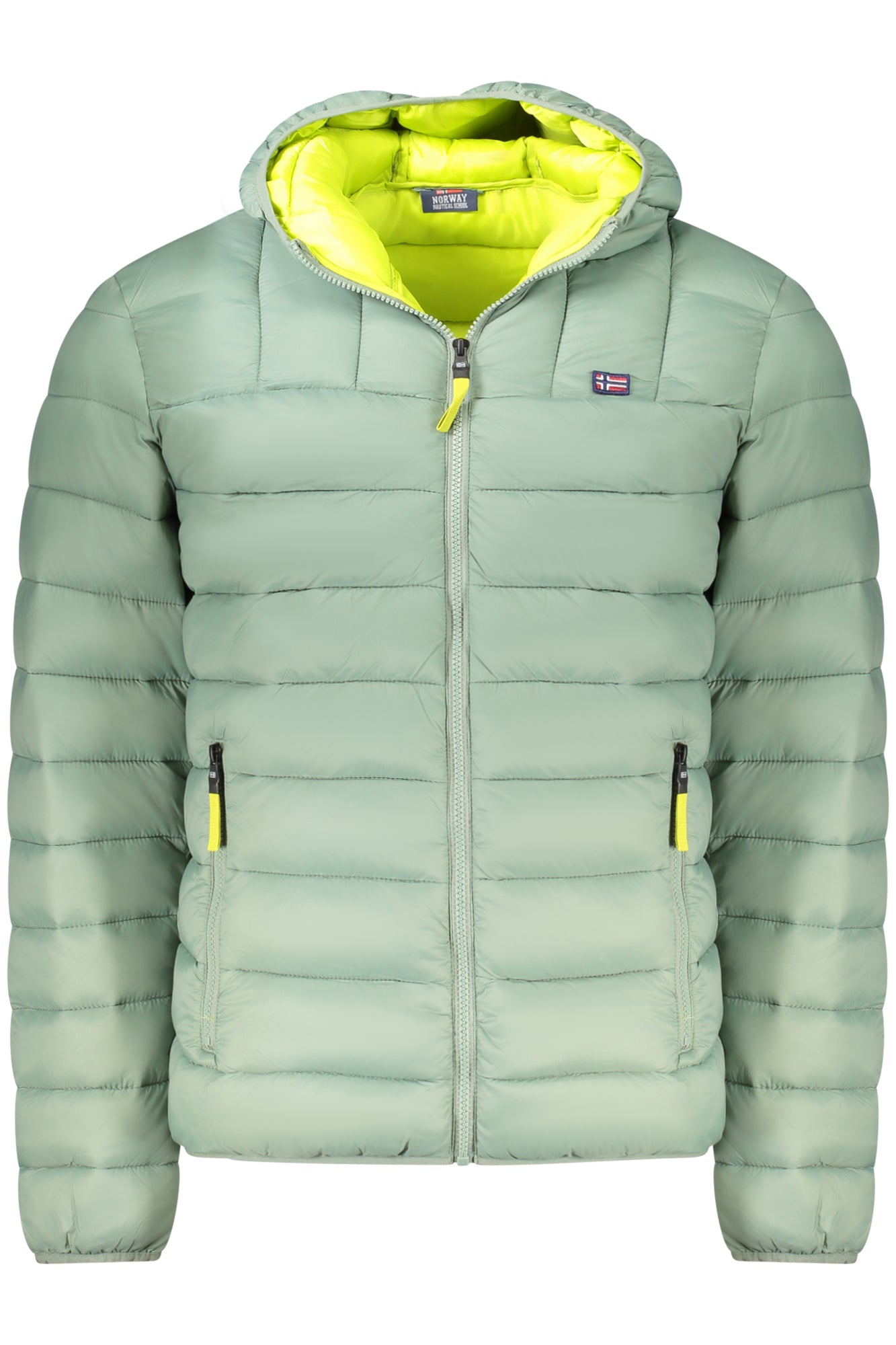 NORWAY 1963 Blaue Herrenjacke – Winddichte Outdoor-Jacke für Herbst/Winter Grün