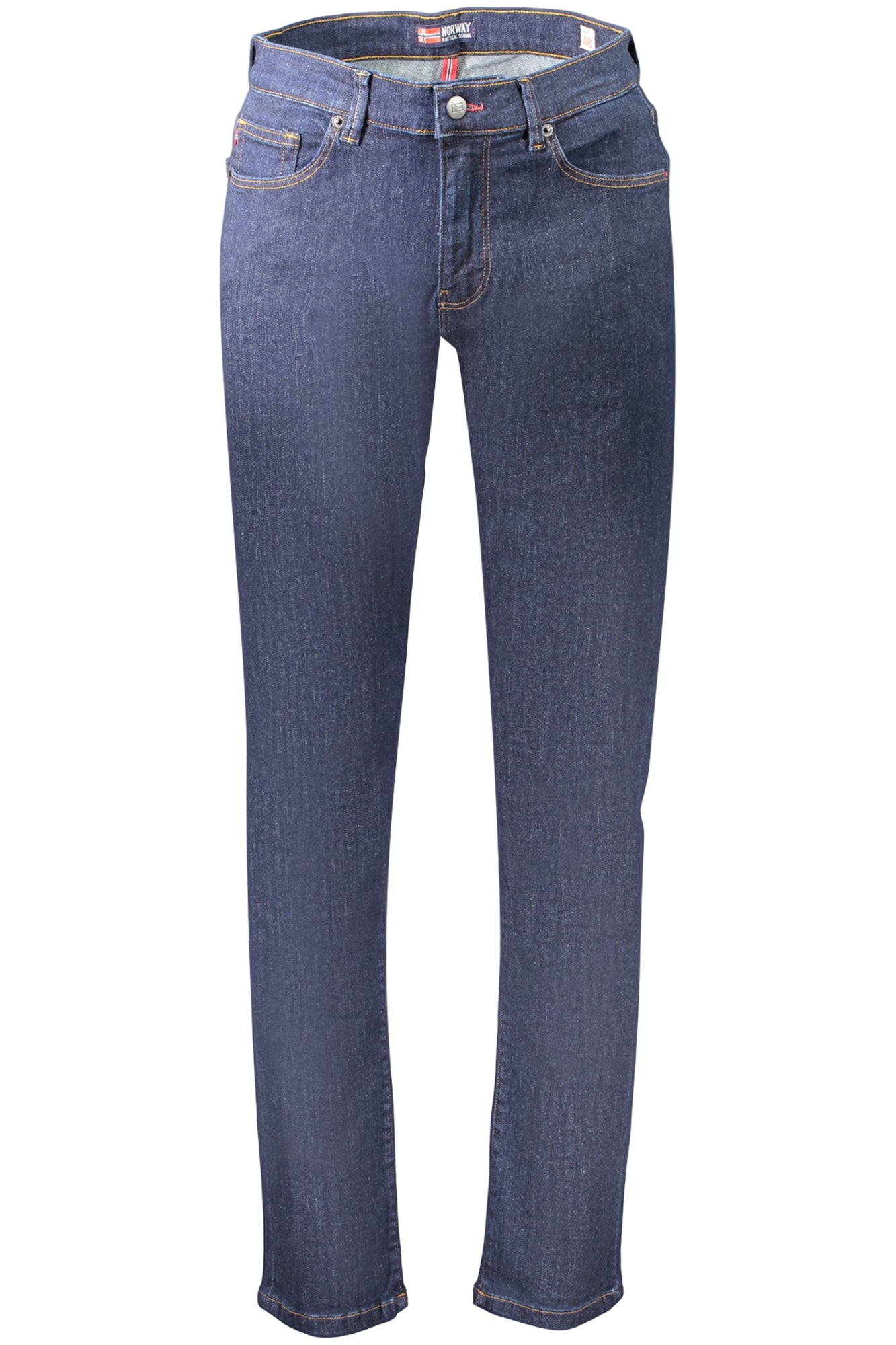 NORWAY 1963 Herren Jeans – mit Taschen, mit Reißverschluss Blau