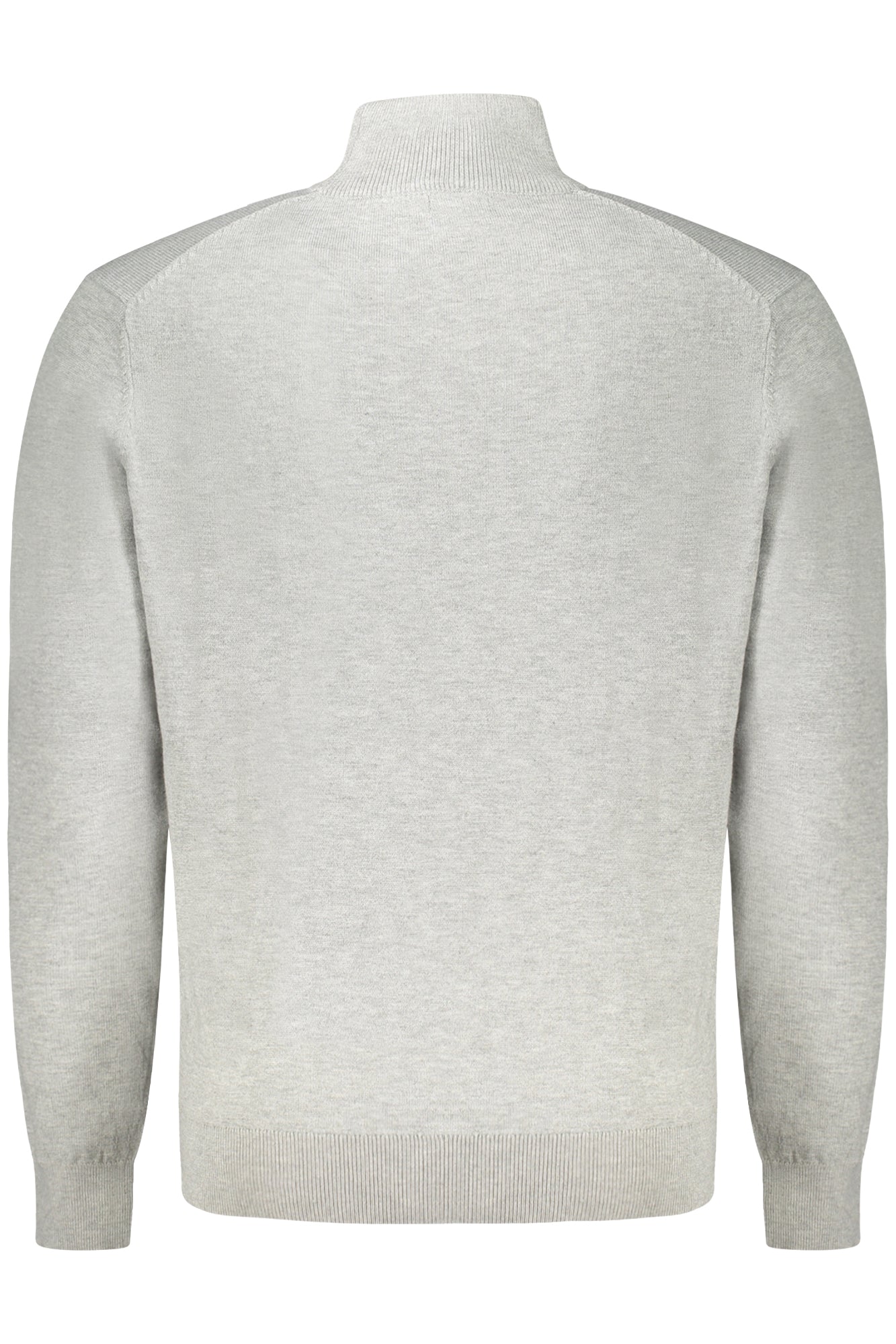 NORWAY 1963 Herrenshirt – Blaues Langarmshirt mit Stickerei für Herbst/Winter Grau