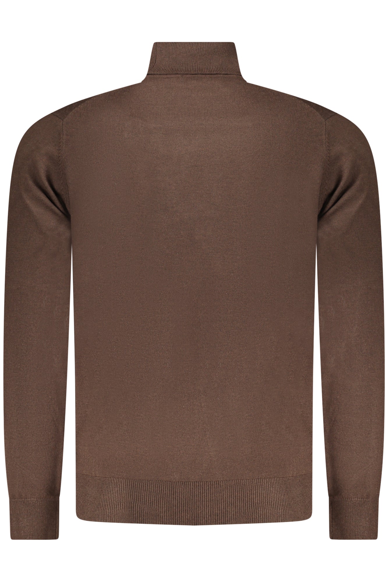 NORWAY 1963 Pullover Herren – Brauner Rollkragen mit Stickerei | Wintermode Braun