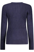 NORWEGEN 1963 DAMEN BLAUER PULLOVER