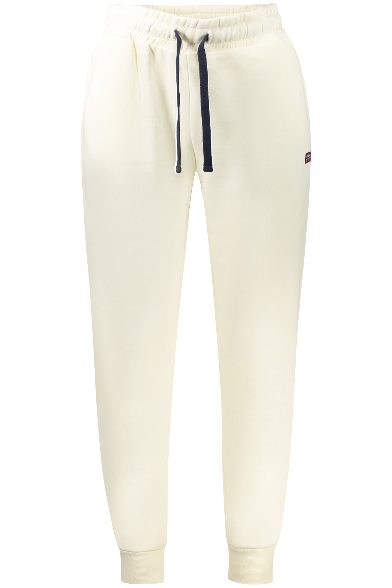 NORWAY 1963 Herren Jogginghose – Weisse Anzughose mit Fleece-Innenfutter für Herbst/Winter Weiß