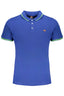NORWAY 1963 Poloshirt Herren – Blaues Kurzarm-Shirt mit Kontrastdetails für Frühjahr/Sommer Blau