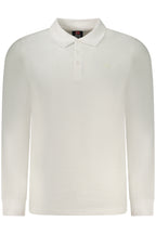 NORWEGEN 1963 HERREN LANGÄRMLIGES POLOSHIRT WEISS