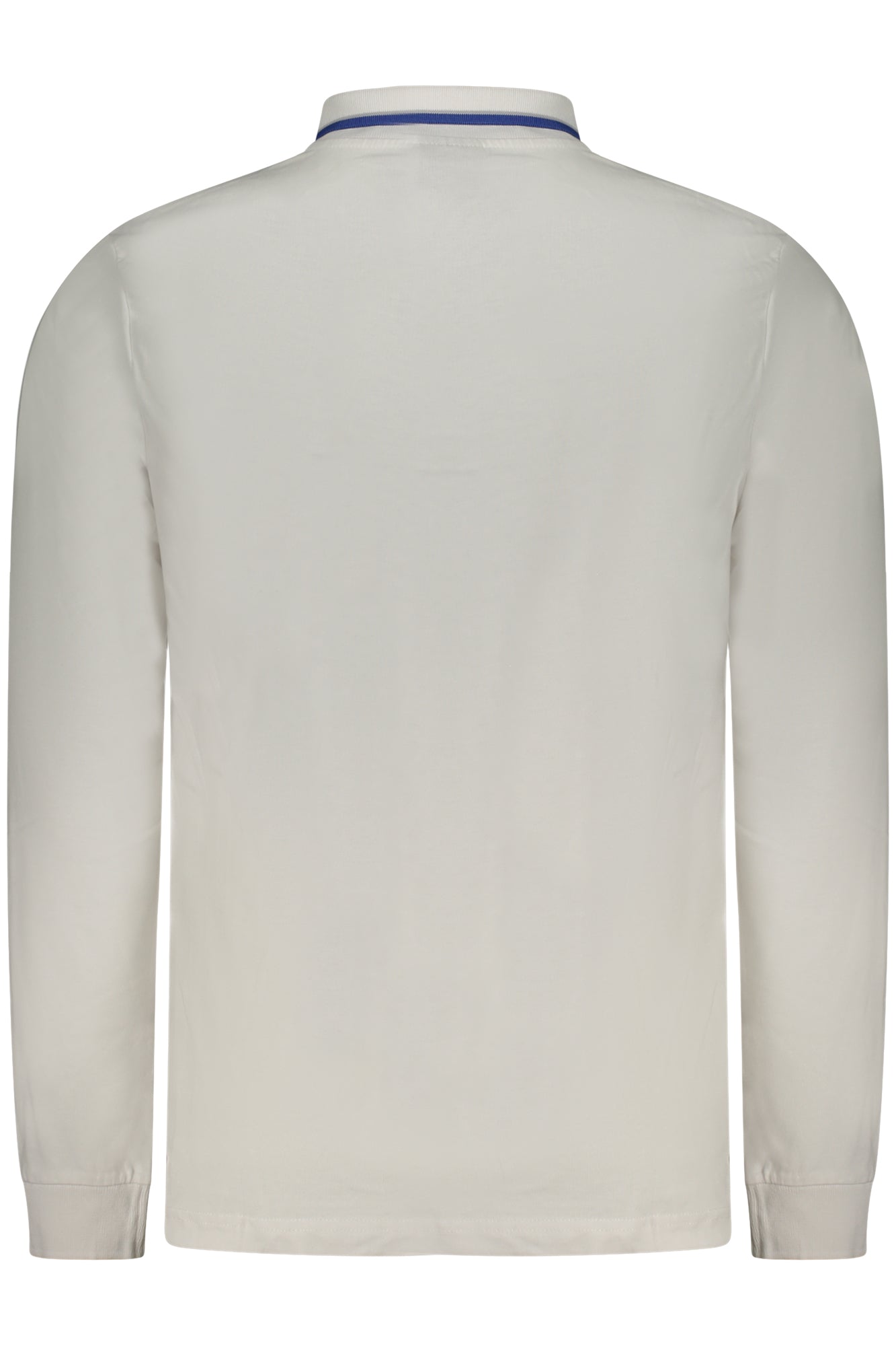 NORWAY 1963 Poloshirt Herren Langarm – Weiß mit Kontrastdetails | soulluna.de Weiß