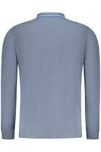 NORWEGEN 1963 HERREN-POLOSHIRT MIT LANGÄRMLIGEN ÄRMELN, BLAU