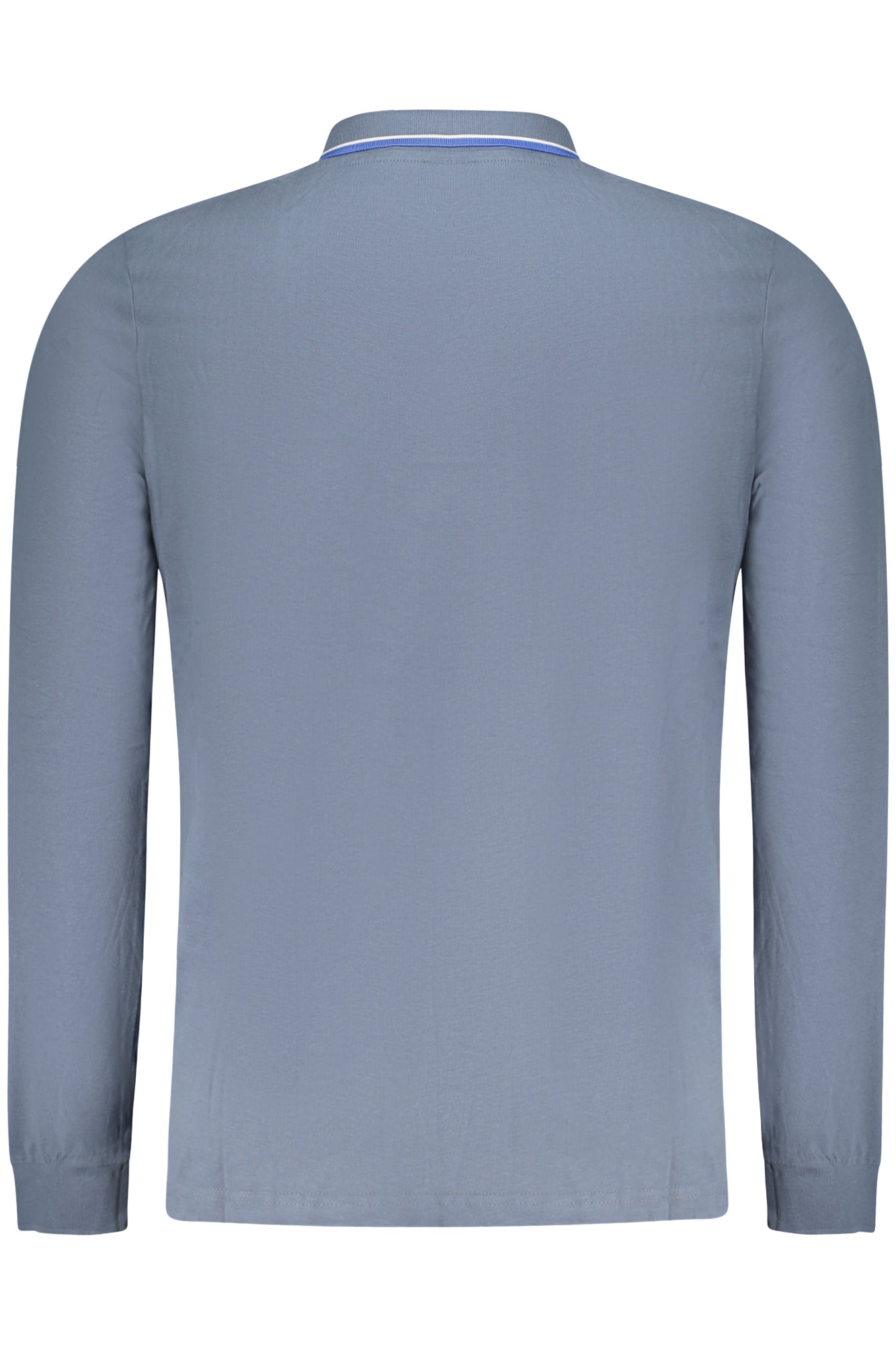 NORWEGEN 1963 HERREN-POLOSHIRT MIT LANGÄRMLIGEN ÄRMELN, BLAU