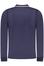 NORWEGEN 1963 HERREN-POLOSHIRT MIT LANGÄRMLIGEN ÄRMELN, BLAU