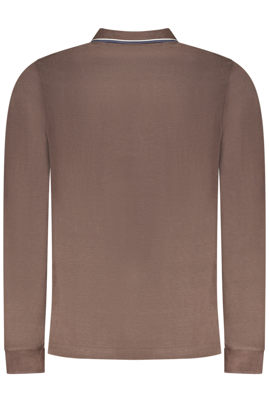 NORWEGEN 1963 HERREN-POLOSHIRT MIT LANGEN ÄRMELN, BRAUN