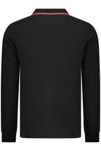 NORWEGEN 1963 HERREN-POLOSHIRT MIT LANGÄRMLIGEN ÄRMELN, SCHWARZ