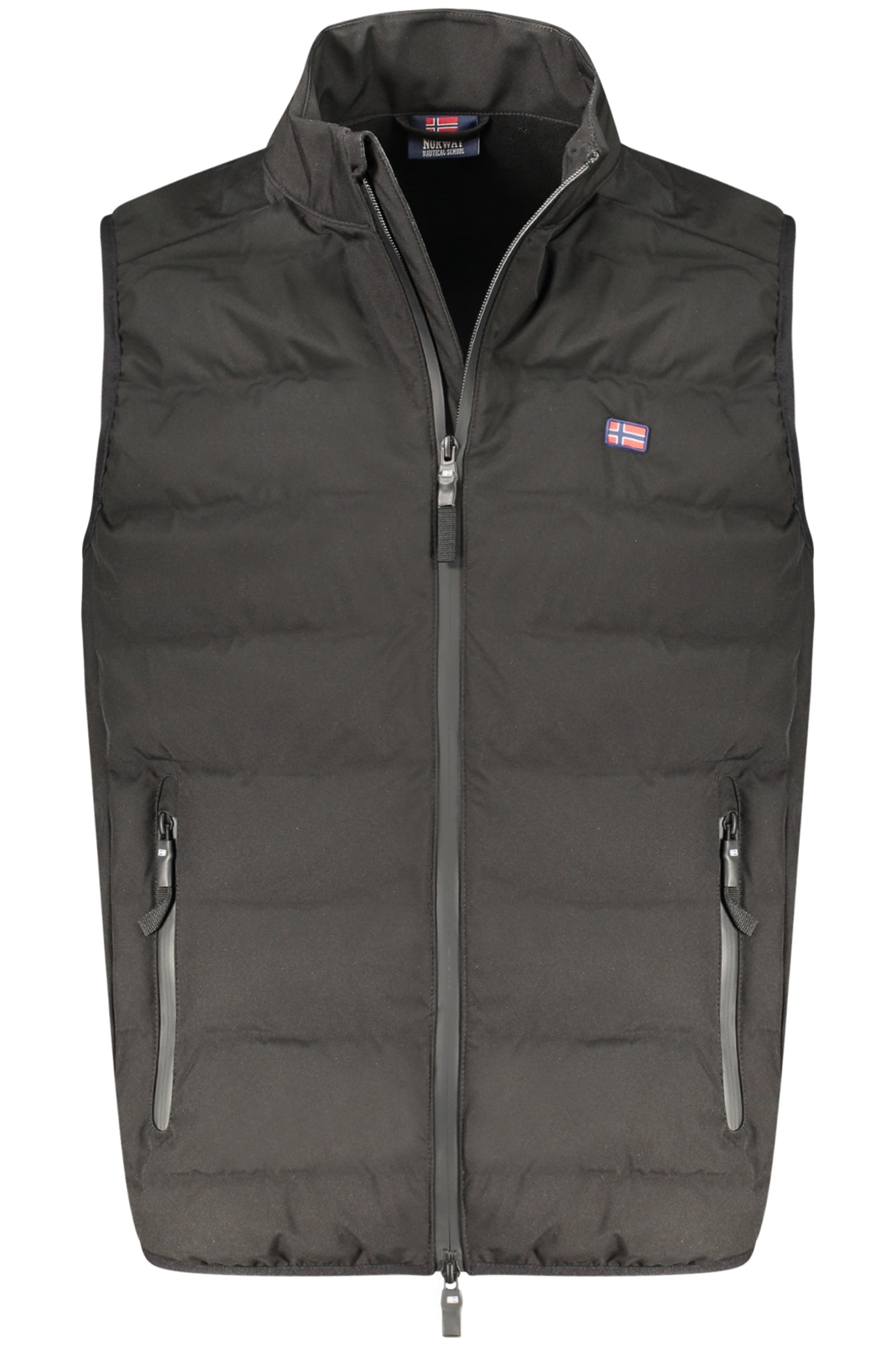 NORWAY 1963 Ärmellose Jacke Herren – Winddicht & Ultraleicht für Herbst/Winter Schwarz
