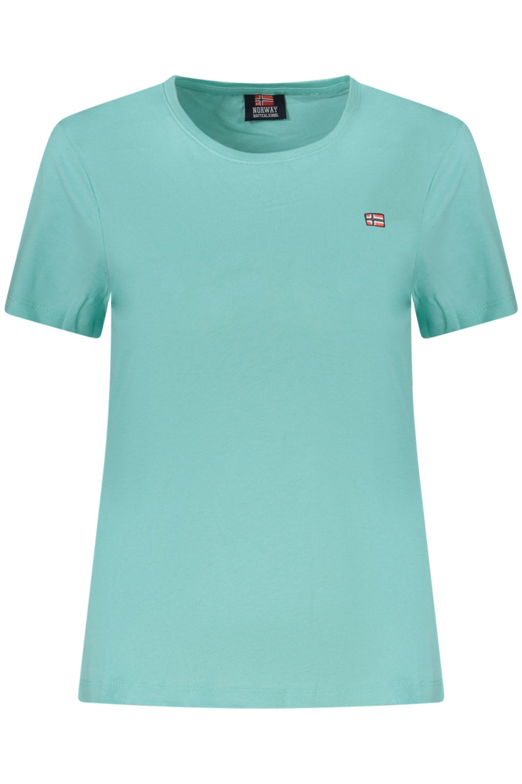 NORWEGEN 1963 DAMEN KURZARM T-SHIRT BLAU