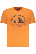 NORWEGEN 1963 HERREN KURZARM T-SHIRT ORANGE