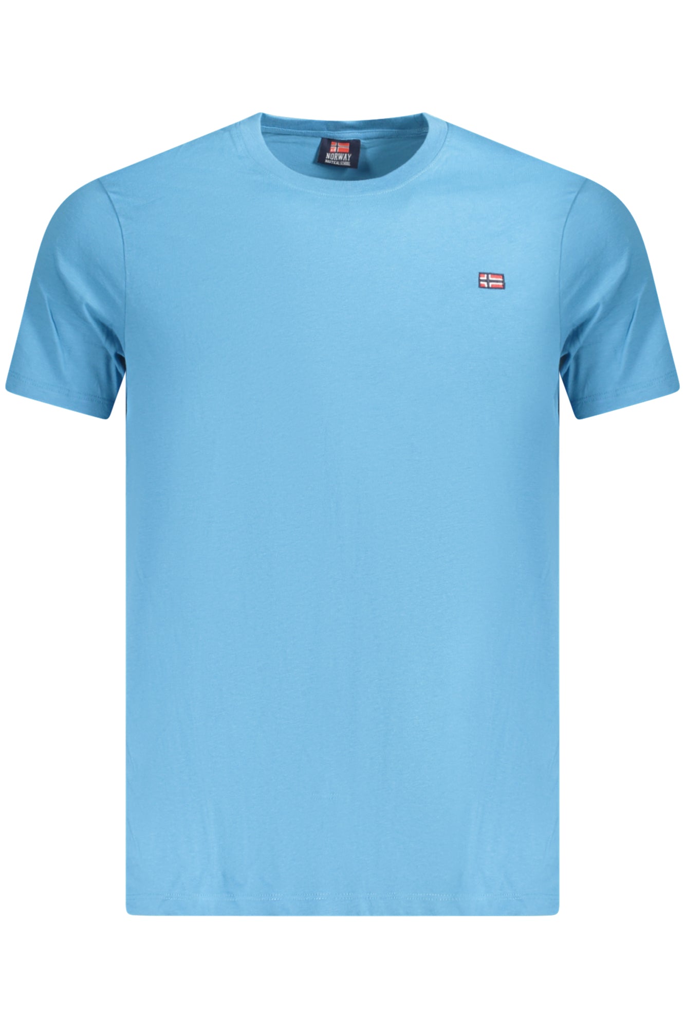 NORWAY 1963 T-Shirt Herren Kurzarm Blau – 100% Baumwolle für Sommer Hellblau