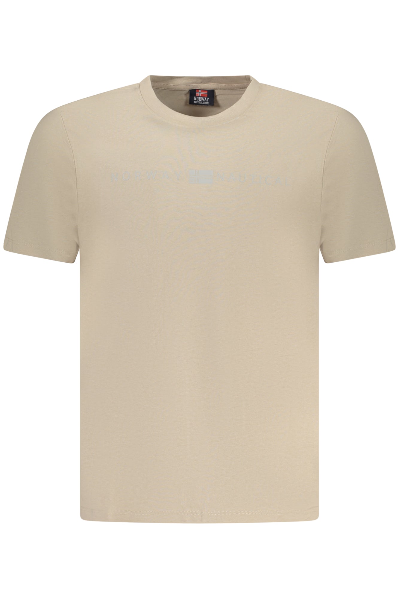 NORWAY 1963 T-Shirt Herren Kurzarm Blau – Baumwolle für Frühjahr/Sommer Beige