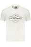 NORWEGEN 1963 HERREN KURZARM T-SHIRT WEISS