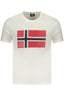 NORWEGEN 1963 HERREN KURZARM T-SHIRT WEISS