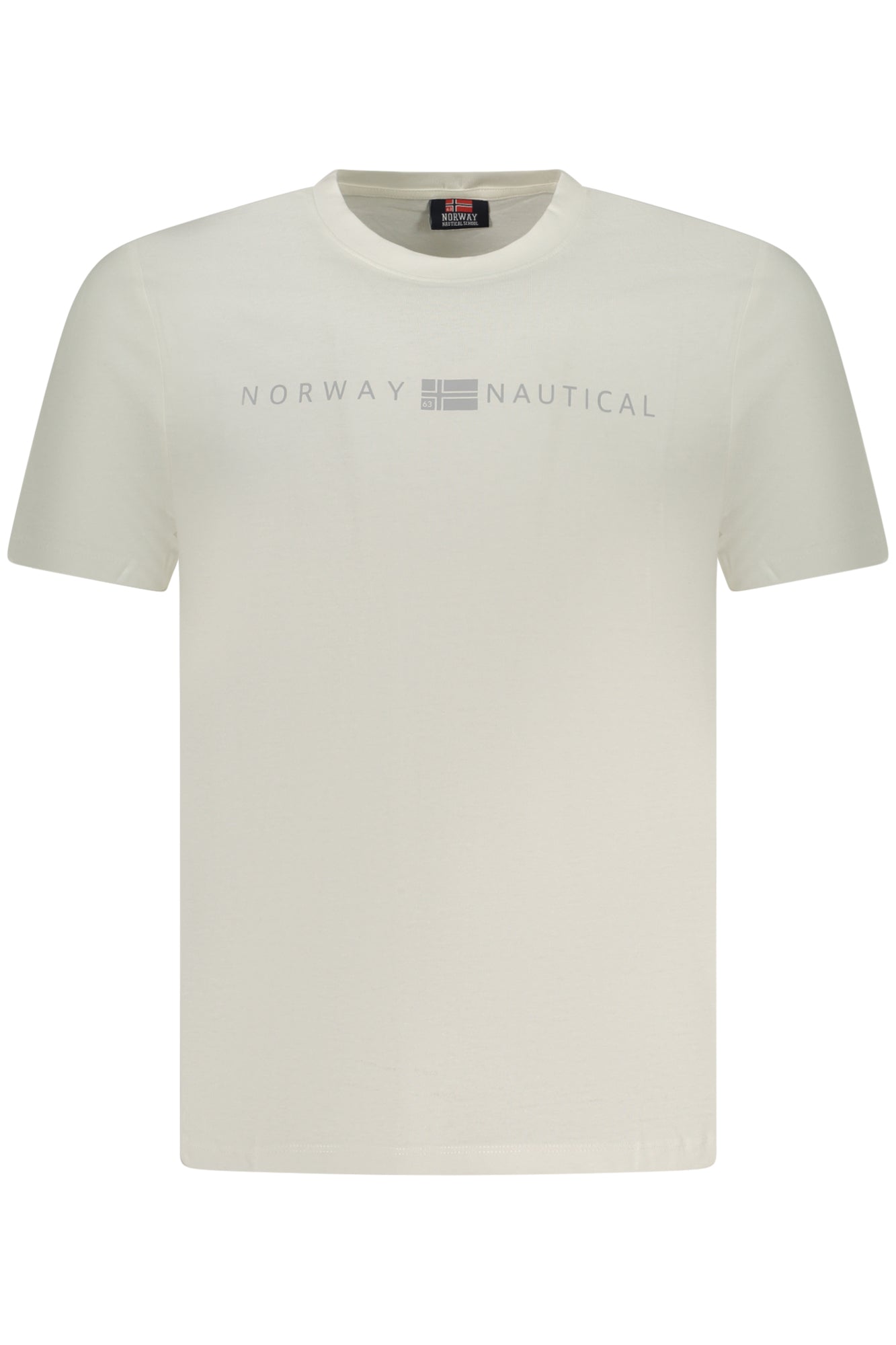 NORWAY 1963 T-Shirt Herren Kurzarm Blau – Baumwolle für Frühjahr/Sommer Weiß