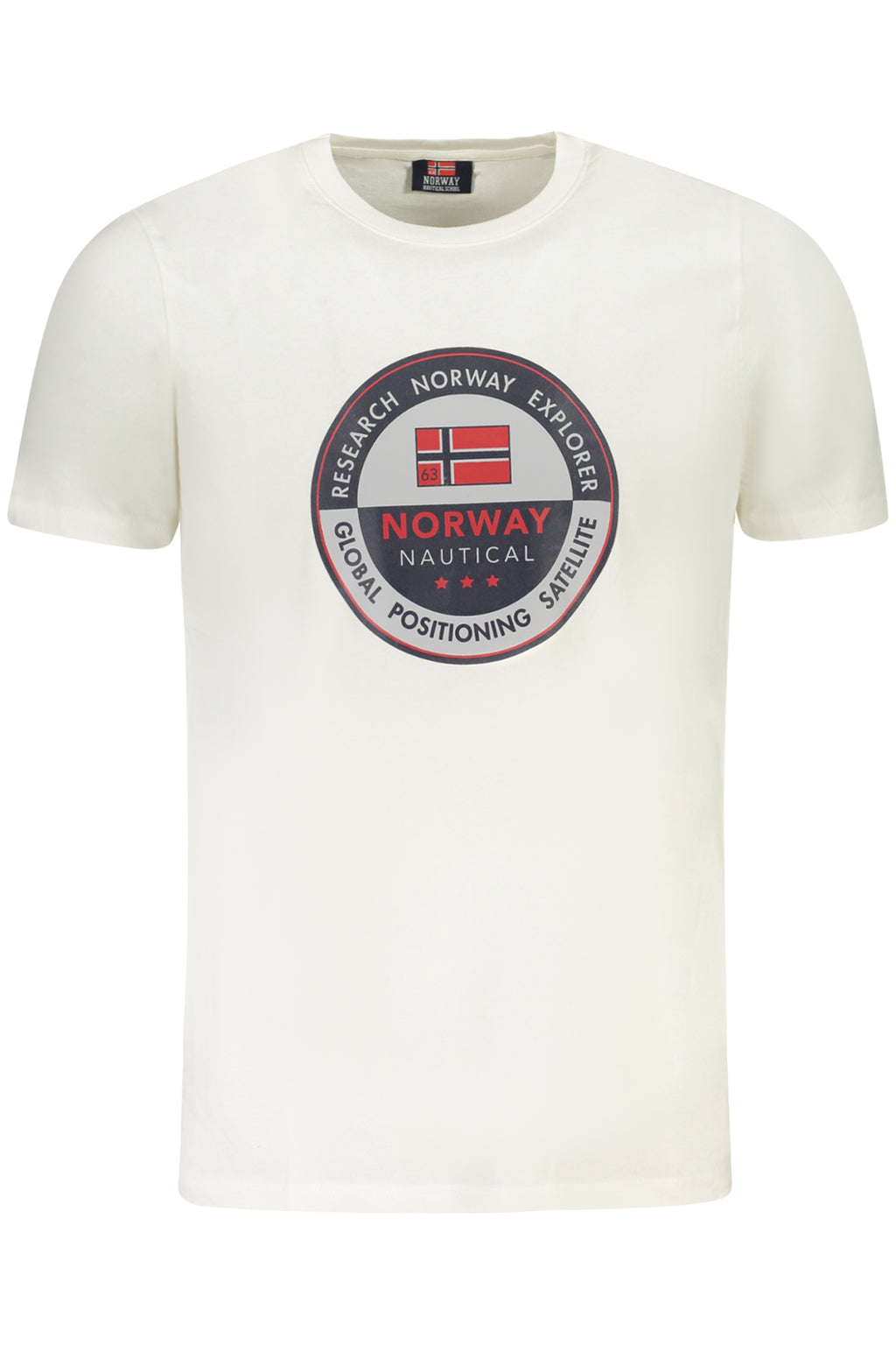 NORWEGEN 1963 HERREN KURZARM T-SHIRT WEISS