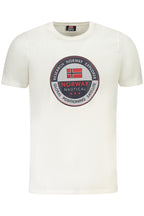 NORWEGEN 1963 HERREN KURZARM T-SHIRT WEISS