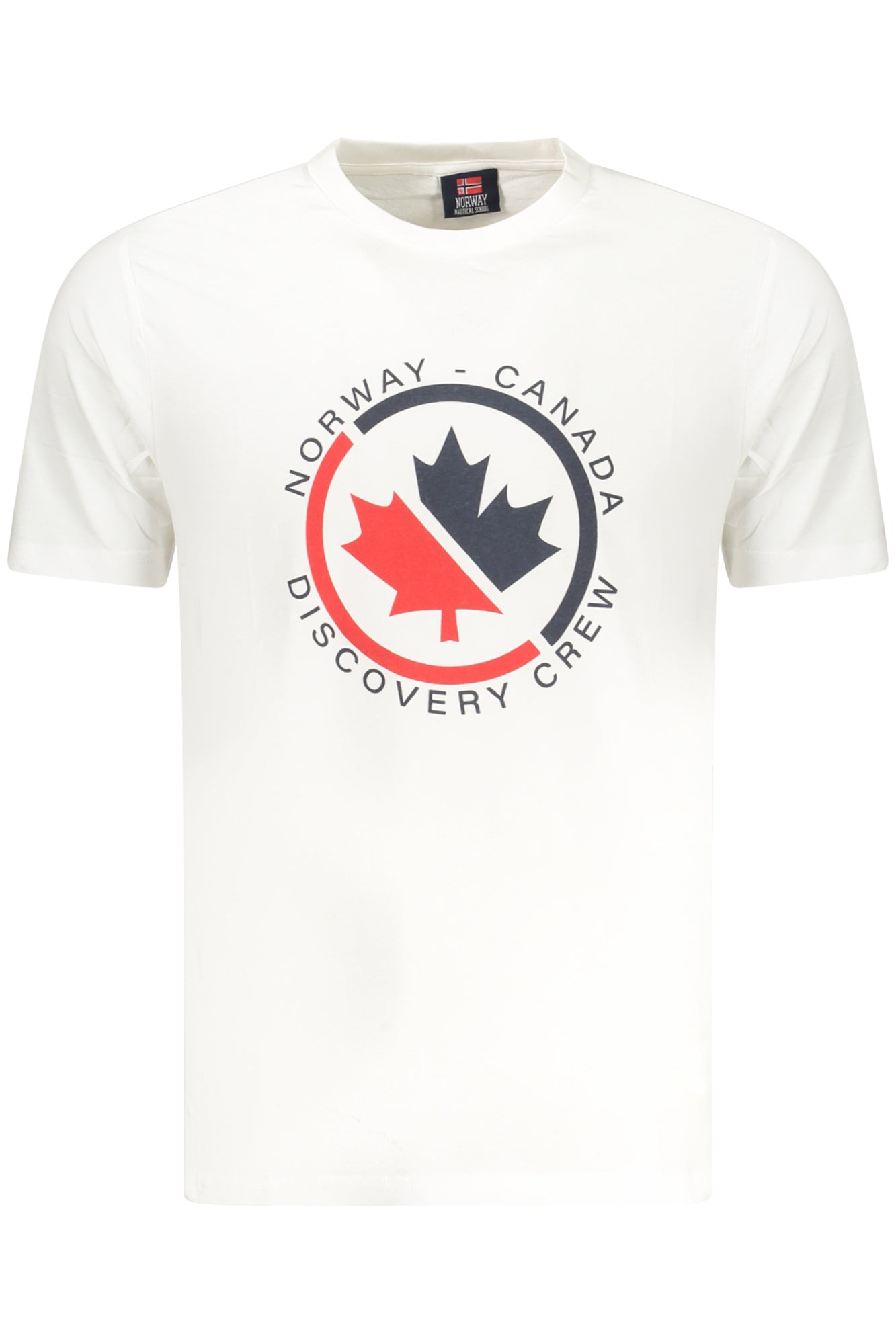 NORWAY 1963 Herren T-Shirt Blau – Kurzarm-Shirt aus 100% Baumwolle für Sommer Weiß