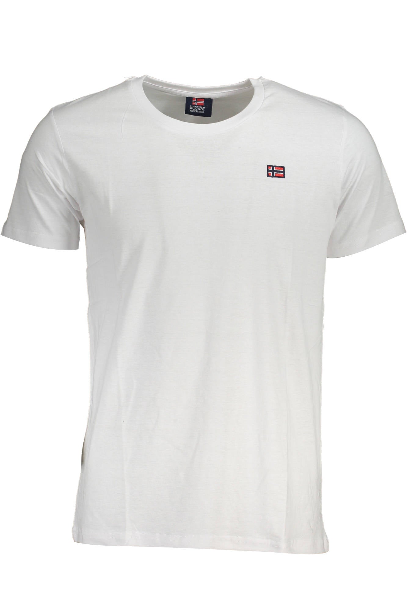 NORWEGEN 1963 HERREN KURZARM T-SHIRT WEISS Hauptbild