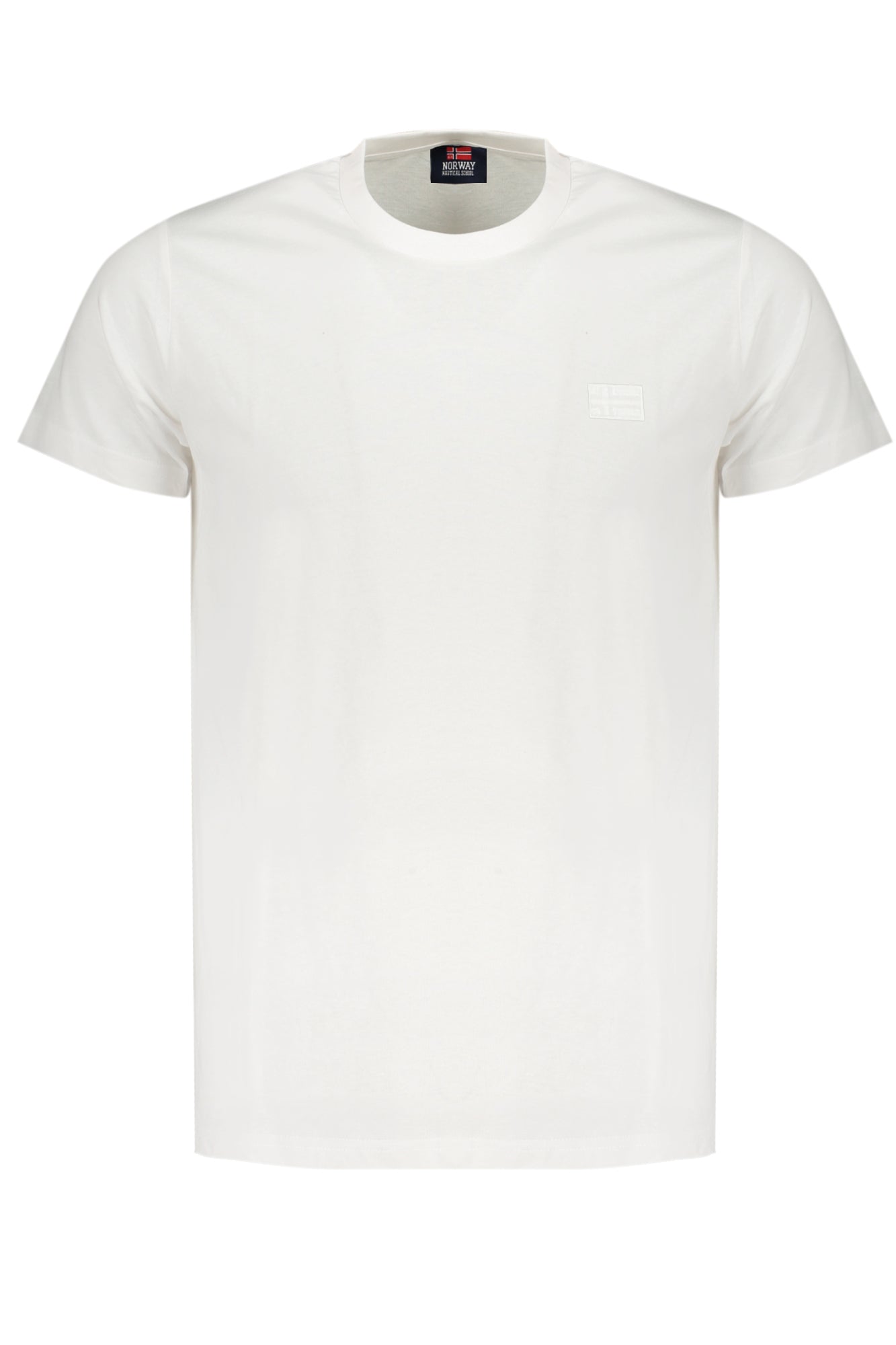 NORWEGEN 1963 WEISSES KURZARM-T-SHIRT FÜR HERREN Hauptbild