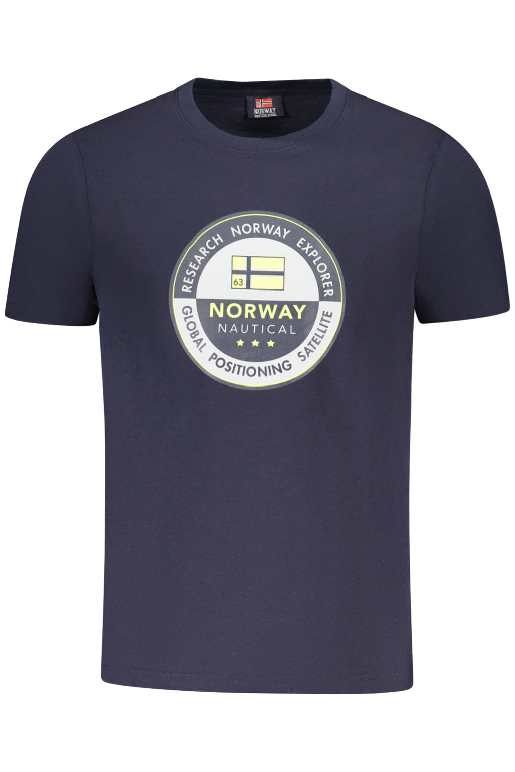 NORWEGEN 1963 HERREN KURZARM T-SHIRT BLAU