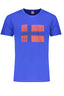 NORWAY 1963 T-Shirt Herren Kurzarm Blau – Baumwolle Rundhals Blau