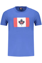 NORWEGEN 1963 HERREN KURZARM T-SHIRT BLAU