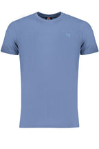 NORWEGEN 1963 HERREN-KURZARM-T-SHIRT BLAU