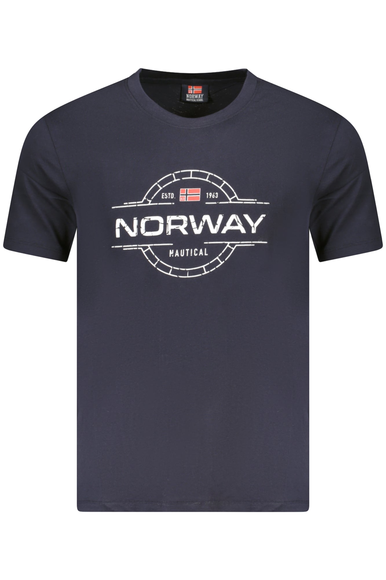 NORWEGEN 1963 HERREN KURZARM T-SHIRT BLAU Hauptbild