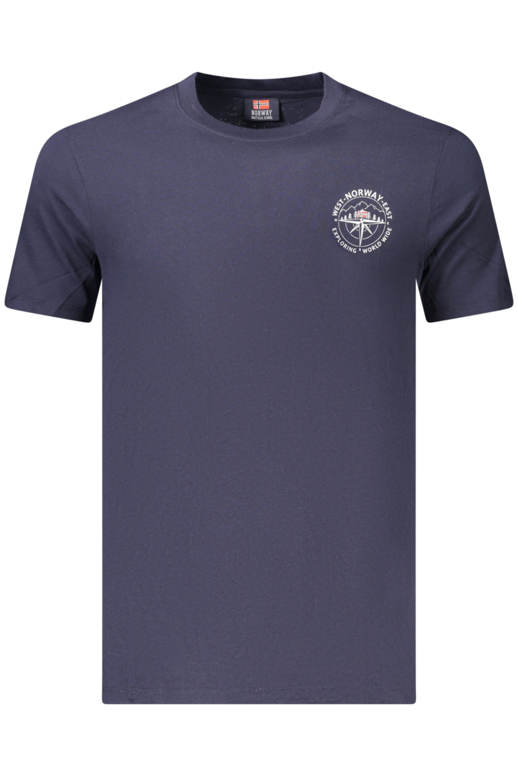 NORWEGEN 1963 HERREN KURZARM T-SHIRT BLAU