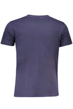 NORWEGEN 1963 HERREN-KURZARM-T-SHIRT BLAU