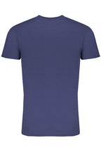 NORWEGEN 1963 HERREN-KURZARM-T-SHIRT BLAU