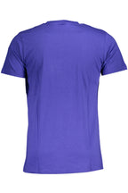 NORWEGEN 1963 BLAUES KURZÄRMELIGES HERREN-T-SHIRT