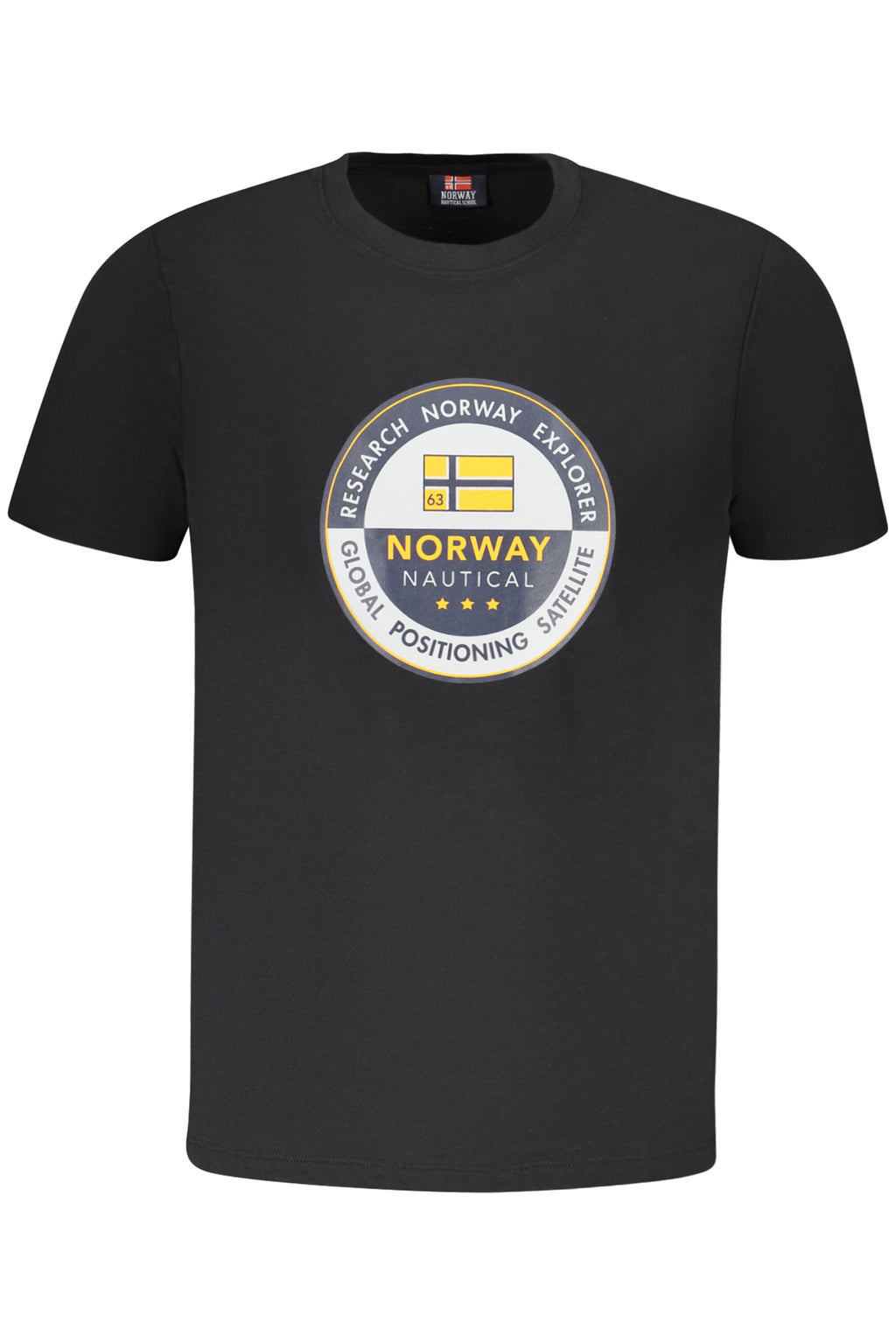 NORWEGEN 1963 HERREN KURZARM T-SHIRT SCHWARZ