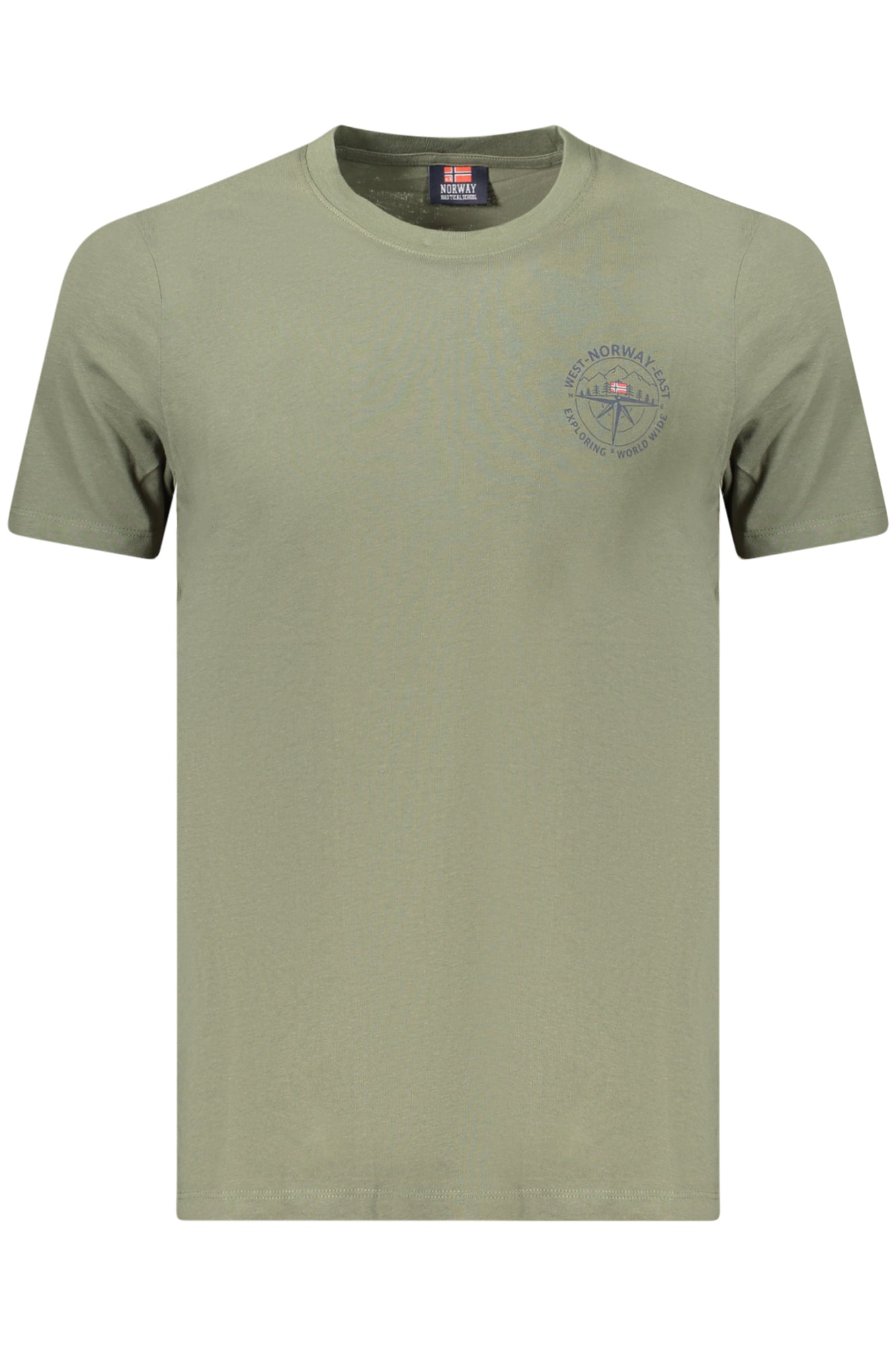 NORWEGEN 1963 HERREN KURZARM T-SHIRT GRÜN Hauptbild