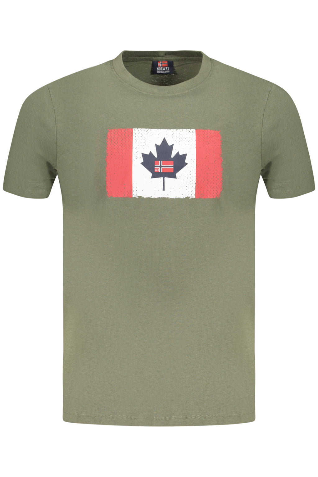 NORWEGEN 1963 HERREN KURZARM T-SHIRT GRÜN