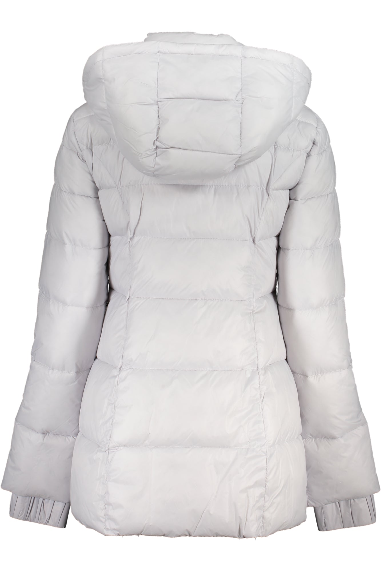 PATRIZIA PEPE Weisse Damenjacke mit abnehmbarer Kapuze – Elegante Winterjacke für Damen Zweitbild