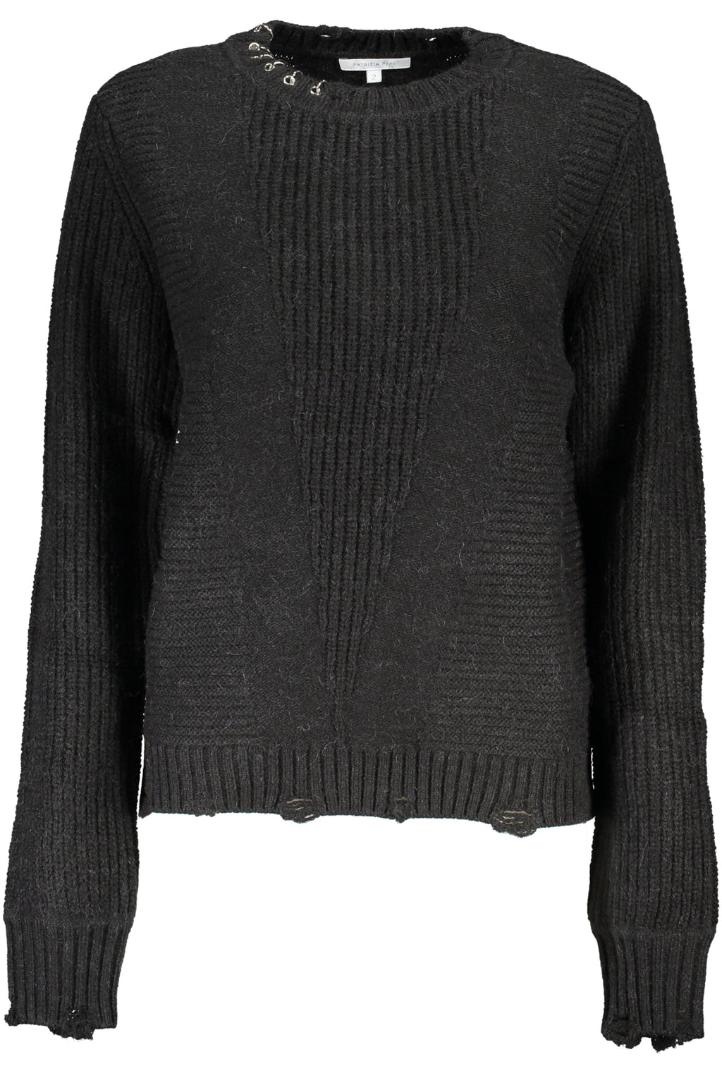 SCHWARZER PULLOVER FÜR DAMEN VON PATRIZIA PEPE
