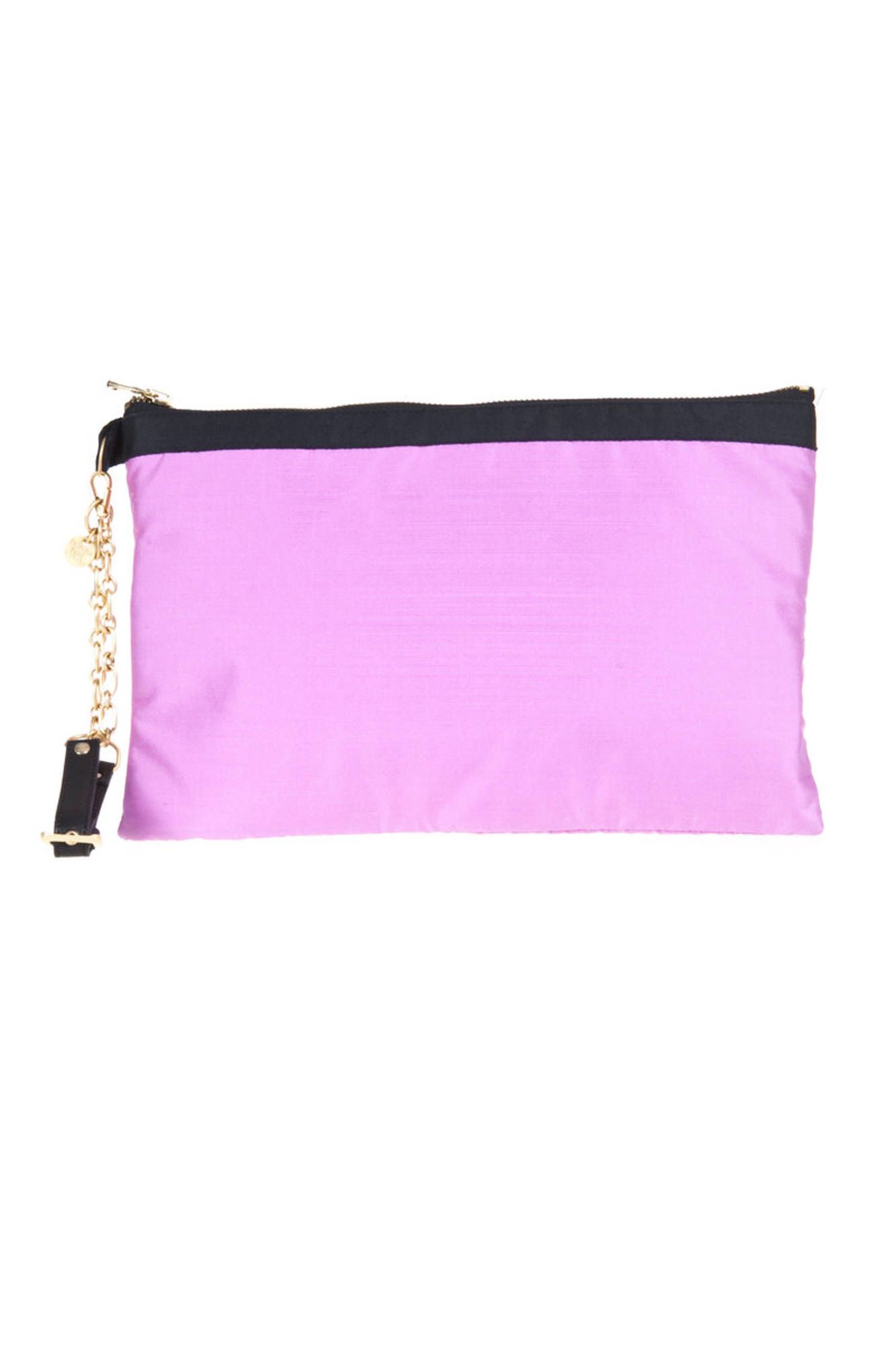 PATRIZIA PEPE Lila Frauenkupplung – Elegante Damen-Tasche aus Italien | soulluna.de Violett