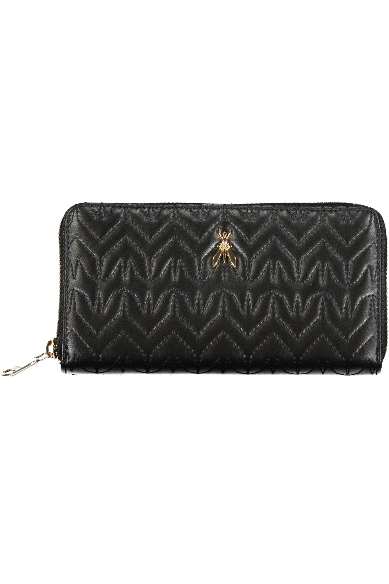 PATRIZIA PEPE Damenbrieftasche Schwarz – Elegante Geldbörse mit 6 Fächern | soulluna.de Schwarz Hauptbild