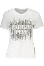 PATRIZIA PEPE DAMEN KURZARM T-SHIRT WEISS