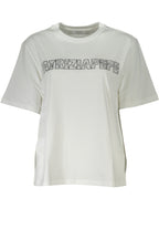 PATRIZIA PEPE DAMEN KURZARM T-SHIRT WEISS